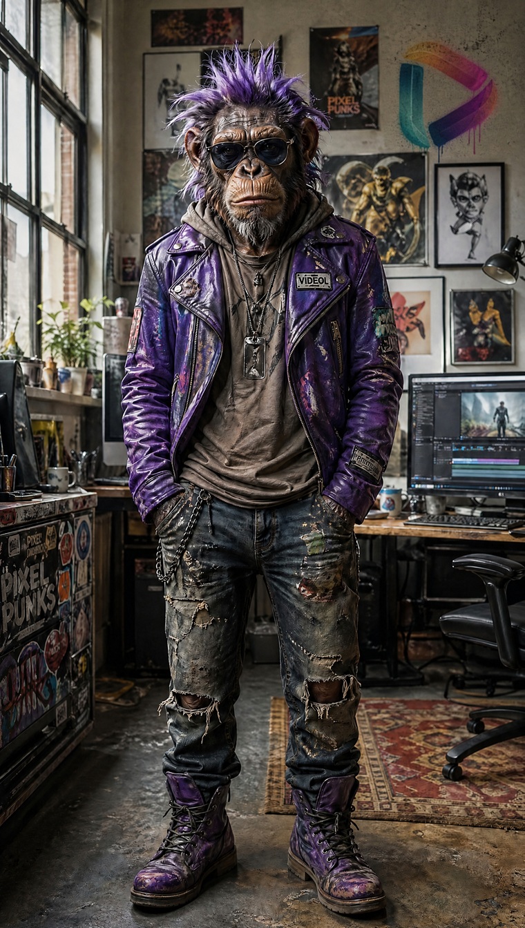 Branded Studio Character – Creative Direction